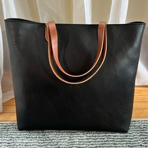 Madewell Zip Top Transport Tote NWT